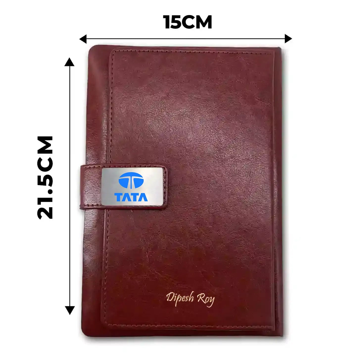 Top-notch Non-Dated Mars Brown Organizer Diary with Flap Img 3